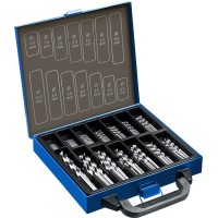 Набор сверл по металлу ЗУБР Профессионал 29625-H99, ПРОФ-А, 99 шт, (1-10 мм), сталь Р6М5, класс А, мет.бокс