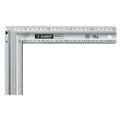 Жесткий столярный угольник ЗУБР ЭКСПЕРТ Профессионал 34392-25, 250 мм