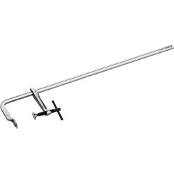 Цельнокованая струбцина ЗУБР Профессионал 32157-120-1000, КС-1000/120, F, 1000 х 120 мм