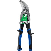 Правые усиленные с выносом ножницы по металлу ЗУБР Профессионал 23130-OR, 250 мм