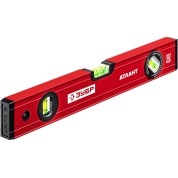 Уровень с усиленным профилем ЗУБР 34585-040, АТЛАНТ, 400 мм