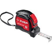 Рулетка с автостопом ЗУБР 34052-08-25, Автостоп, 8 м х 25 мм