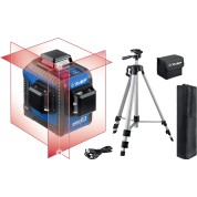 Лазерный нивелир ЗУБР Профессионал 34908-2, КРЕСТ 3D, №2, 20 - 70 м