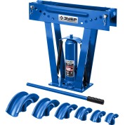 Ручной вертикальный гидравлический трубогиб ЗУБР Профессионал 43078-12, ТВГ-12, 12 т