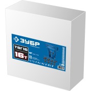 Ручной вертикальный гидравлический трубогиб ЗУБР Профессионал 43078-16, ТГВ-16, 16 т