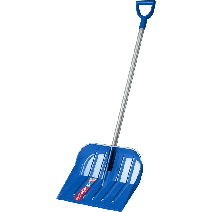 Снеговая лопата Профессионал ЗУБР 39981, АНГАРА, алюминиевый черенок