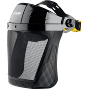 Защитный лицевой щиток ЗУБР Профессионал 110851, СЕКТОР-С, экран из мелкоячеистой сетки 190 х 339 мм, с храповиком