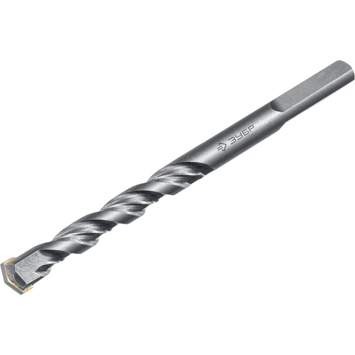 Сверло по бетону усиленное ЗУБР Профессионал 2916-120-10, 10 x 120 мм, трехгранный хвостовик