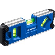 Магнитный компактный уровень ЗУБР Профессионал 34552, КОМПАКТ 3М, 150 мм, Т-образный усиленный профиль