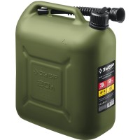 Пластиковая усиленная канистра ЗУБР Профессионал 38365-20, 20 л