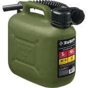 Пластиковая усиленная канистра ЗУБР Профессионал 38365-5, 5 л