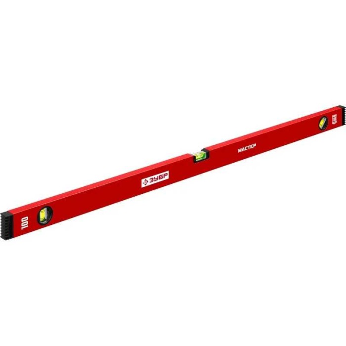 Уровень с усиленным профилем ЗУБР МАСТЕР 34584-100, 1000 мм