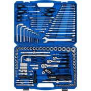 Универсальный набор инструмента ЗУБР Профессионал 27670-H142, Универсал-142, 142 предм., (1/2&Prime;+ 3/8&Prime;+ 1/4&Prime;)