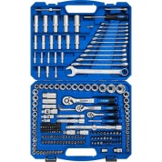 Универсальный набор инструмента ЗУБР Профессионал 27674-H216, А-216, 216 предм., (1/2&Prime;+ 3/8&Prime;+ 1/4&Prime;)