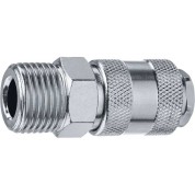 Переходник ЗУБР Профессионал 64911-1/4, 1/4&Prime;M - рапид муфта