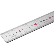 Усиленная нержавеющая линейка ЗУБР Профессионал 34280-200, Про-200, длина 2, 0 м