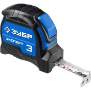 Рулетка с автостопом ЗУБР ЭКСПЕРТ Профессионал 34057-03-16, 3 м х 16 мм