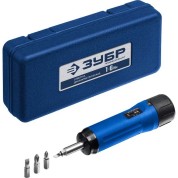 Динамометрическая отвертка ЗУБР Профессионал 64015, 1 - 6 Нм, регулируемая