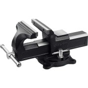 Слесарные тиски ЗУБР 3258-125, 125 мм