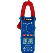 ТК200 Цифровые токовые клещи ЗУБР 59828