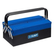 Металлический раздвижной ящик для инструментов ЗУБР Профессионал 38355-17, ЯРУС-3/17, 430 х 210 х 155 мм, (17&Prime;)
