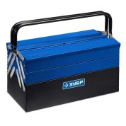 Металлический раздвижной ящик для инструментов ЗУБР Профессионал 38356-17, ЯРУС-5/17, 430 х 210 х 205 мм, (17&Prime;)