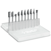 Набор борфрез твердосплавных ЗУБР ПРОФЕССИОНАЛ 28815-H10, 10 шт