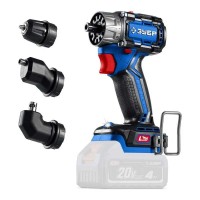 Бесщеточная модульная дрель-шуруповерт ЗУБР ПРОФЕССИОНАЛ DB-50-H3, КОМПАКТ Комби #1, 20 В, 50 Н&middot;м, без АКБ (LMS)