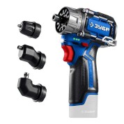 Модульная дрель-шуруповерт ЗУБР Профессионал DB-125, BRUSHLESS, КОМБИ #1, 12 В, 45 Н&middot;м, без АКБ (тип Т7)