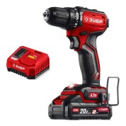 Бесщеточная дрель-шуруповерт ЗУБР ДБ-45-21, 20 В, 45 Н&middot;м, 1 АКБ LMS (2 А&middot;ч)
