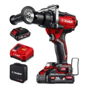 Бесщеточная дрель-шуруповерт ЗУБР ДБ-165-22, 20 В, 165 Н&middot;м, 2 АКБ LMS (2 А&middot;ч), сумка