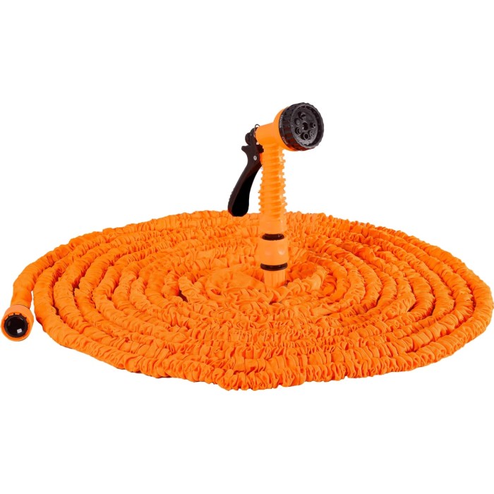 Набор для полива с растягивающимся шлангом Вихрь 22 м