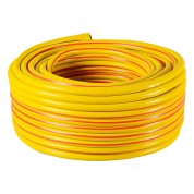 Шланг армированный поливочный усиленный Вихрь 1/2", 50 м жёлтый