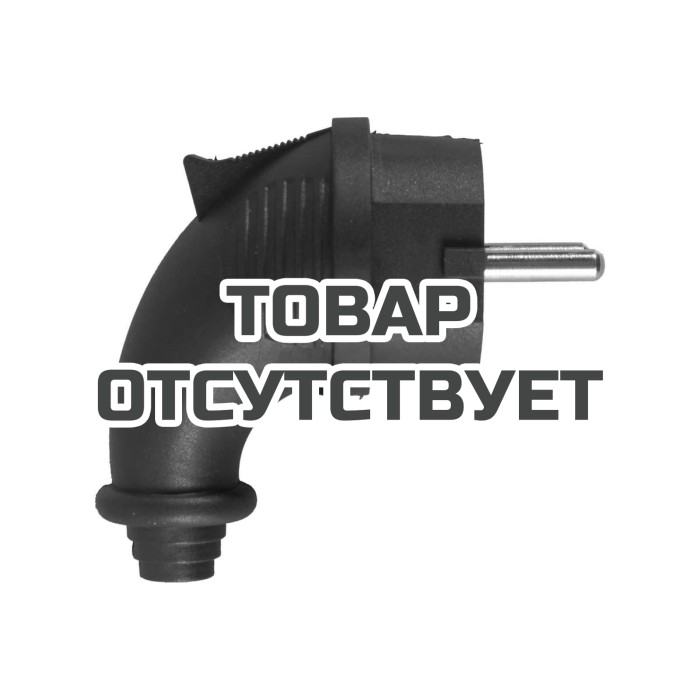 Вилка угловая Вихрь с/з, каучук IP44 16А 250В