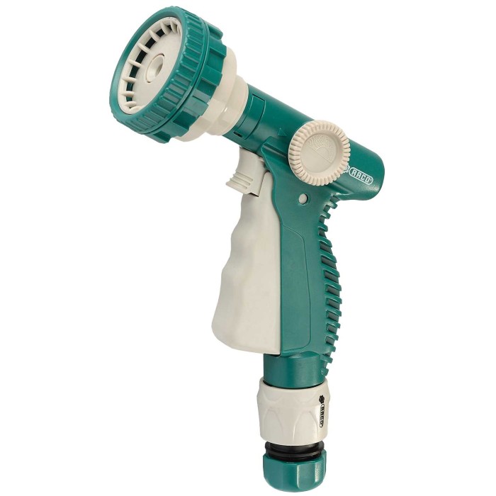 Поливочный пистолет RACO 4255-55/537C, 537C, 5 режимов, курок спереди, пластиковый