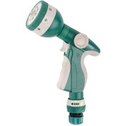 Поливочный пистолет RACO 4255-55/437C, 437C, 8 режимов, курок спереди, с соединителем 1/2&Prime;, пластиковый с TPR