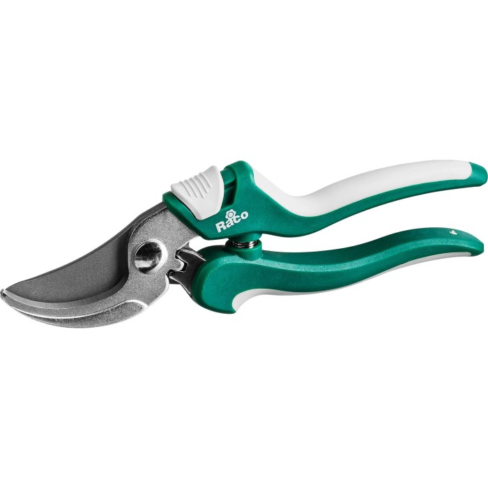 Плоскостной секатор RACO 4206-53/CS181, CS181, 210 мм, закаленная сталь, с двухкомпонентными рукоятками
