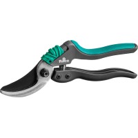 Плоскостной секатор RACO 4206-53/S162, S162, 205 мм, закаленная сталь, с двухкомпонентными рукоятками армированными фиберглассом