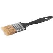 Плоская кисть СИБИН 01008-038, 38 мм, 1.5&Prime;, светлая смешанная щетина, пластиковая ручка, все виды ЛКМ