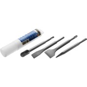 Набор зубил СИБИН 29240-Н4, 4 шт, 200 мм, SDS-Plus