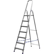 Алюминиевая стремянка СИБИН 38801-7, 7 ступеней, 145 см