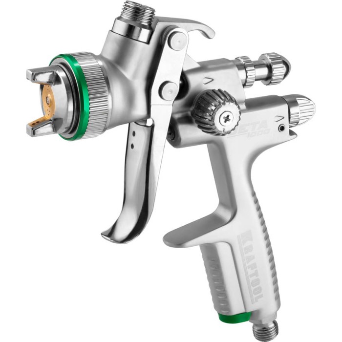 Пневматический краскопульт с верхним бачком KRAFTOOL 06559-1.3, 3 мм, JETA 1000, HVLP, 1.3 мм