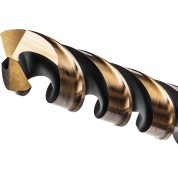 Сверло по металлу KRAFTOOL 29656-13, 0 х 151 мм, COBALT-8, 13.0 х 151 мм, сталь М42, HSS-Co