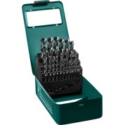 Набор сверл по металлу KRAFTOOL 29651-H25, 1-13 мм, HSS-G, 25 шт, сталь P6M5