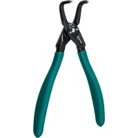 Съемник стопорных колец KRAFTOOL 22812-2, 180 мм, изогнутые губки, внутренний