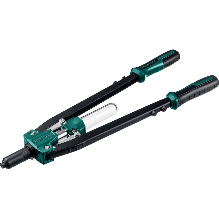 Усиленный двуручный заклёпочник KRAFTOOL 311791, 4 мм, GRAND-64, 3.2 - 6.4 мм, 520 мм