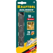 Сегментированные лезвия KRAFTOOL 09606-TIN-18-S5, 18 мм, 5 шт