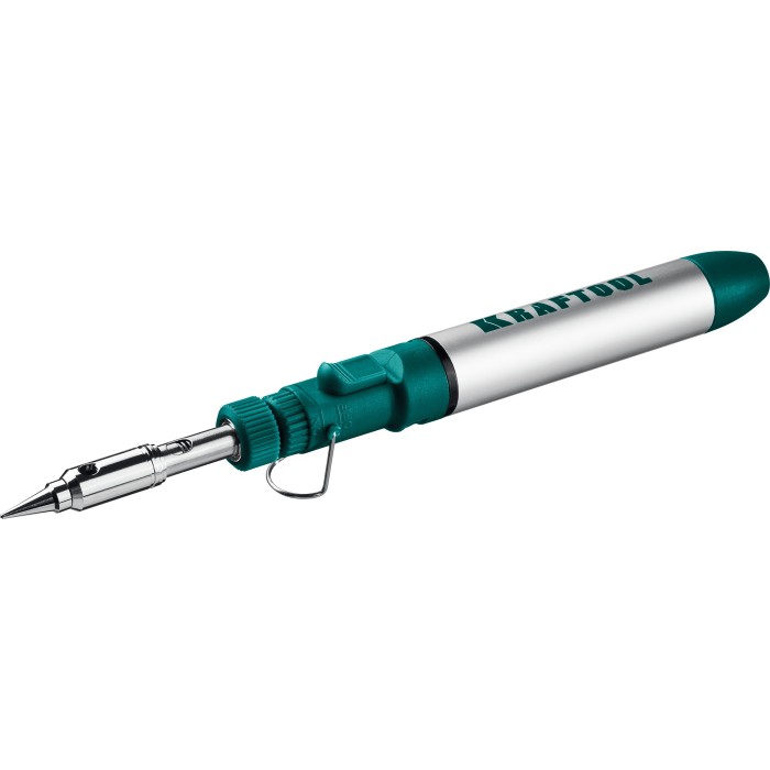 Газовый паяльник KRAFTOOL 55504-H3, SolderGas, 70 A, 30 - 70 Вт, 1300&deg;С, горелка, фен, набор 3 в 1