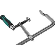 Цельнокованая струбцина f KRAFTOOL 32014-120-300, 120 х 300 мм, Forge FF-300/120