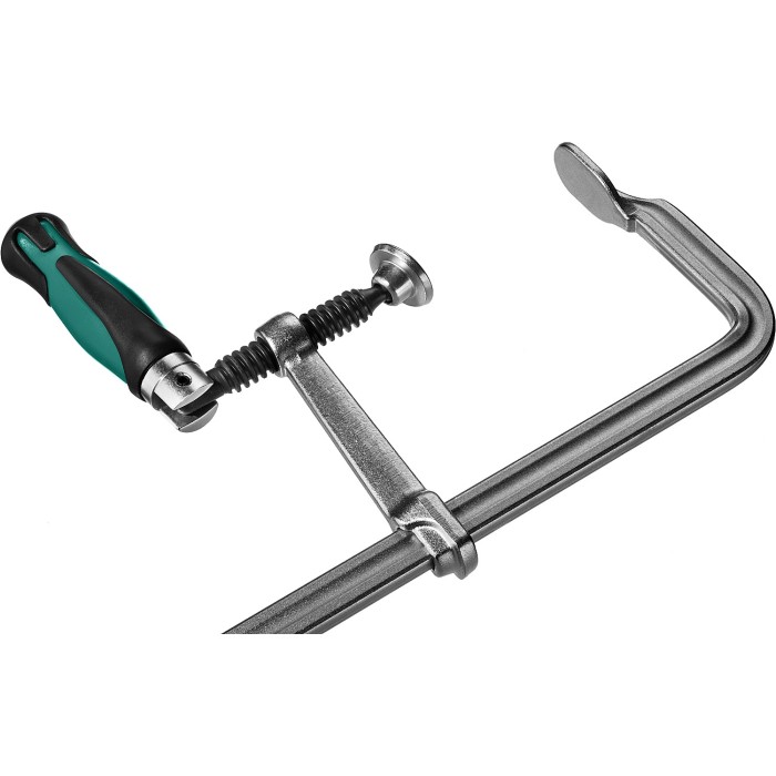 Цельнокованая струбцина f KRAFTOOL 32014-120-300, 120 х 300 мм, Forge FF-300/120